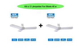 Kit c/ 2 Lâmpada Led 45w Pétalas Dobrável Ajustável Forte 45W Bivolt 6500K