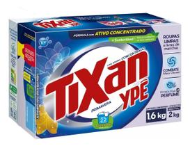 Kit c/ 2 Lava Roupa Em Po Tixan Ype Primavera 1,6kg
