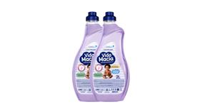 Kit c/ 2 Lava Roupas Líquido Vida Macia 2 Litros