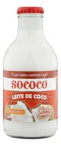 Kit c/ 2 Leite de Coco Tradicional Sococo Vidro 200ml