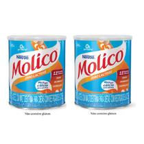 Kit C/2 Leite Em Pó Molico Zero Lactose Nestlé 260g Kit C/2 Leite Em Pó Molico Zero Lactose Nestlé 260g