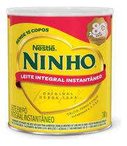 Kit c/ 2 Leite Em Po Ninho Integral Instantaneo Lata 380g