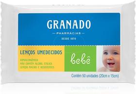 Kit c/ 2 Lencos Umedecidos Bebe Tradicional, Granado