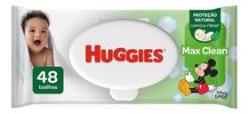 Kit c/ 2 Lencos Umedecidos Huggies Max Clean toalha