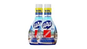 Kit c/ 2 Limpa Vidros Uau Blindex Sem Manchas - Refil 500ml