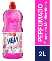 Kit c/ 2 Limpador perfumado flores do mediterraneo 2 litros