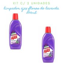 Kit c/ 2 Limpadores Flores De Lavanda 500ml Ajax