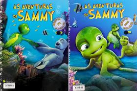 Kit C/ 2 Livros As Aventuras de Sammy - Colorir e Atividades