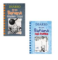 Kit C/2 Livros Diário de Um Banana: V. 14 e 15 (Capa Dura)