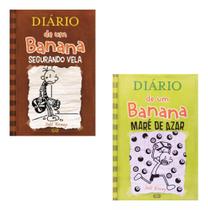 Kit C/2 Livros - Diário de um Banana V. 7 e 8 (Capa Dura) + Brinde