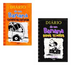 Kit c/2 livros Diário de um Banana vol. 9 e 10 - Capa Cartão