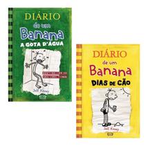 Kit C/2 Livros - Diário De Um Banana Volumes 3 e 4 - Capa Cartão