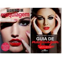 Kit c/ 2 livros guia de maquiagem - segredo dos profissionais - passo a passo - EDITORA