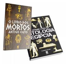 Kit C/2 Livros - O Livro dos Mortos do Antigo Egito e O Grande Livro da Mitologia Egipcia