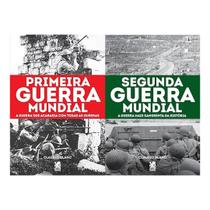 Kit C/ 2 Livros Primeira e Segunda Guerra Mundial As Grandes Guerras do Século XX