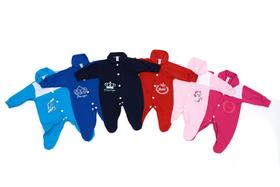 Kit C/2 Macacão De Malha Bebê RN Masculino-128