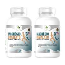 Kit C/2 Magnésio Dimalato 120 Capsulas - Fits Life