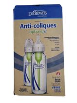 Kit c/ 2 mamadeiras de vidro, Dr. Browns, Anti-Colic, 250ml, Original e Importada!