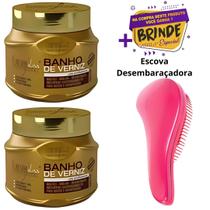Kit C/2 Máscaras Banho De Verniz Hidratante 250g Forever Liss Original! Kit C/2 Máscaras Banho De Verniz Hidratante 250g Forever Liss Original!