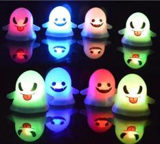 Kit C/ 2 Mini velas Led Fantasmas decoração Halloween Kit C/ 2 Mini velas Led Fantasmas decoração Halloween