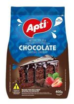 Kit c/ 2 Mistura Pronta P/bolo Sabor Chocolate Apti 400g