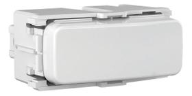 Kit c/ 2 Modulo Interruptor Simples 10a 250v Branco Compose