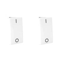 Kit C/2 - Modulo Pial Pop Branco 1 Simples Intermediario ...