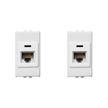 Kit C/2 - Modulo Soprano Ilus (Rj45) 5Tg99002