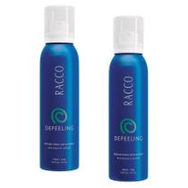 Kit c/2 Mousse Spray Depilatório Depeeling Racco 150ml