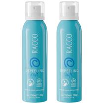 Kit c/2 Mousse Spray Depilatório Depeeling Racco 150ml