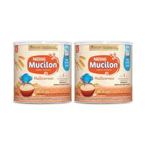 Kit C/2 Mucilon Cereal Infantil Multicereais 400g