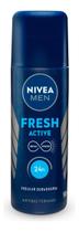 Kit c/ 2 Nivea men fresh active spray desodorante 90ml