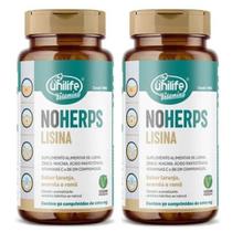KIT C/2 Noherps Lisina 90 Comp + Vit C B3 B5 B6