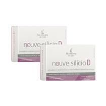 Kit c/ 2 Nutracêutico Nouve Silício D - 60 capsulas Kit c/ 2 Nutracêutico Nouve Silício D - 60 capsulas