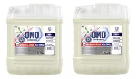 Kit C/ 2 Omo Lavanderia 7L Sabão Líquido