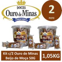 Kit c/2 Ouro de Minas Beijo de Moça 1,050 kg