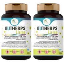 Kit C/2 Outherps Lisina + Vit C B3 B5 B6 E Zinco - Fits Life Kit C/2 Outherps Lisina + Vit C B3 B5 B6 E Zinco - Fits Life