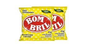 Kit c/ 2 Pack Bombril Esponja de Aço - 6 Unidades Cada 45g