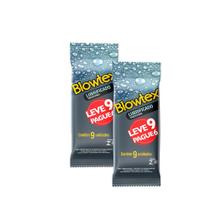 Kit C/ 2 Pacote Preservativo Blowtex Lubrificante L9 P3