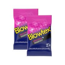 Kit c/ 2 Pacotes Preservativo Blowtex Orgazmax c/ 3 Un Cada