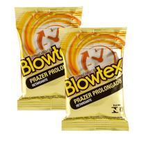 Kit c/ 2 Pacotes Preservativo Blowtex Retardante c/ 3 Un Cada Kit c/ 2 Pacotes Preservativo Blowtex Retardante c/ 3 Un Cada