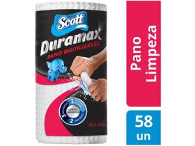 Kit c/2 Pano de Limpeza Scott Duramax - 58 Unidades Kit c/2 Pano de Limpeza Scott Duramax - 58 Unidades