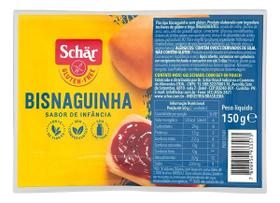 Kit c/ 2 Pao Bisnaguinha sem Gluten Zero Lactose Schar