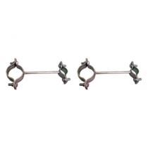 Kit C/2 - Para-Raio Suporte Para Sinalizador 2" Kit C/2 - Para-Raio Suporte Para Sinalizador 2"