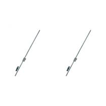 Kit C/2 - Para-Raio Terminal Aereo Com Rosca Soberba+Bucha