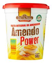 Kit c/ 2 Pasta integral de amendo power DaColonia 500g