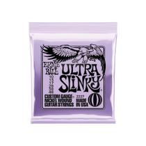 Kit c/ 2 pctes cordas 010 p/ guitarra ultra slinky niquel p02227 ernie ball 12861