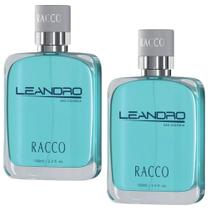 Kit C/2 Perfume Deo Colonia Masculino Leandro Racco 100ml Kit C/2 Perfume Deo Colonia Masculino Leandro Racco 100ml