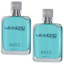 Kit C/2 Perfume Deo Colonia Masculino Leandro Racco 100ml