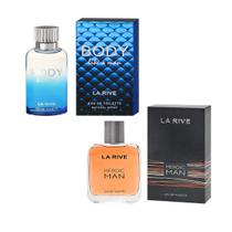 Kit c/ 2 Perfumes La Rive, Body a Lyke e Heroic man